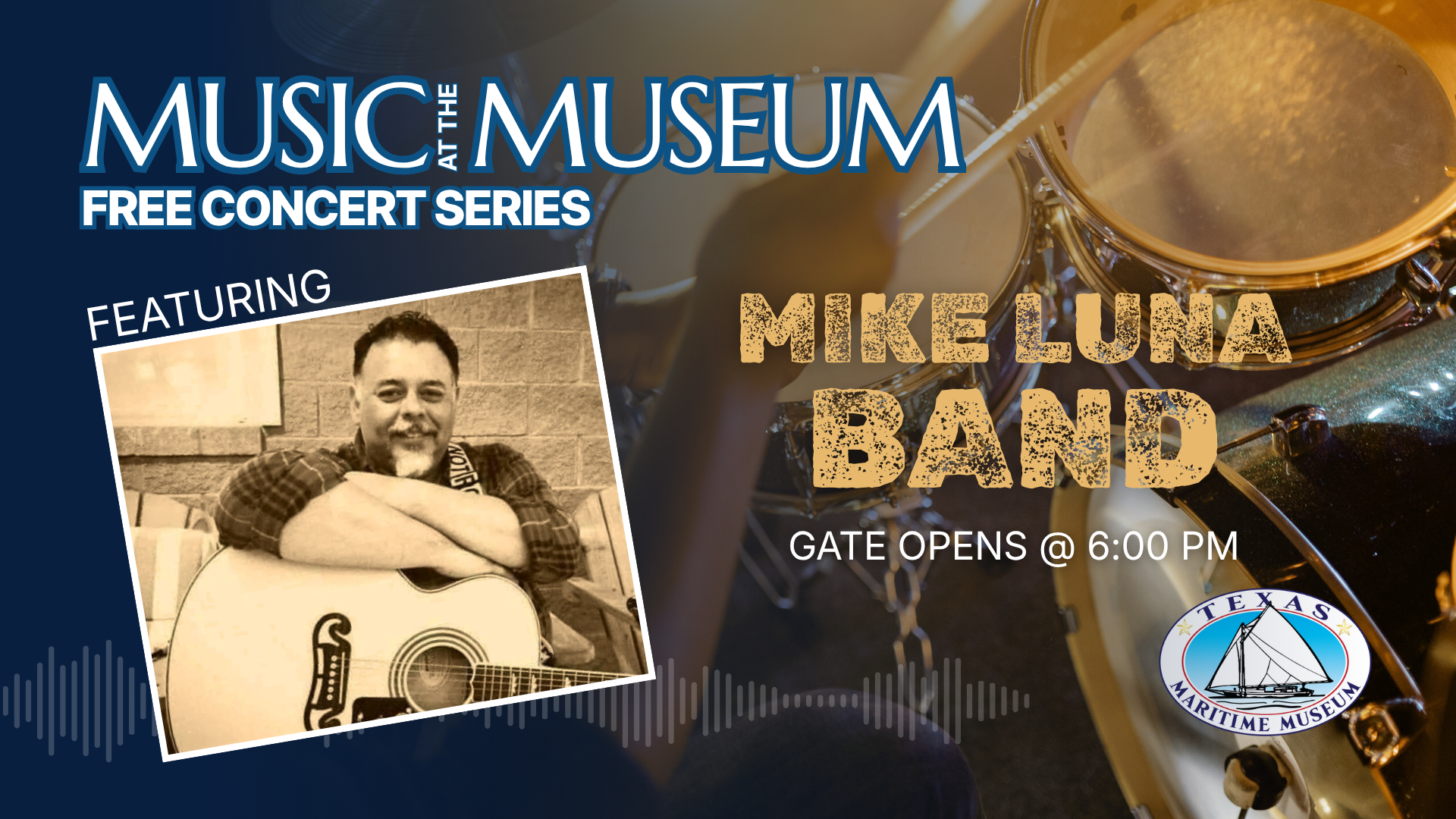 Music Luna Web Cover Music at the Museum - Mike Luna Band